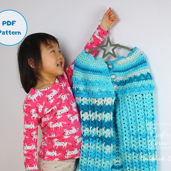 PDF Crochet Pattern - Cape Crochet Pattern For Women, Post Shell Cape Pattern, Long Cape DIY For Girls, Shawl For Women