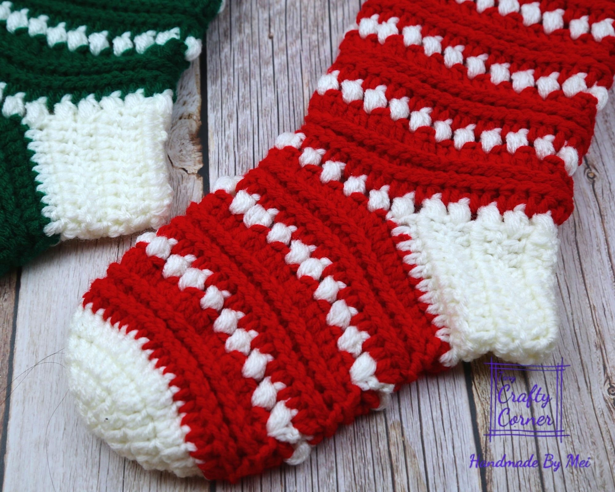 39 Christmas Stocking Crochet Patterns for Handmade Holiday Keepsakes 13 Crochet Pattern Christmas Stocking