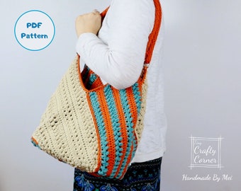 PDF - Crochet Easy Bag Pattern, Crochet Bag, Shoulder Bag Pattern, Bag Making