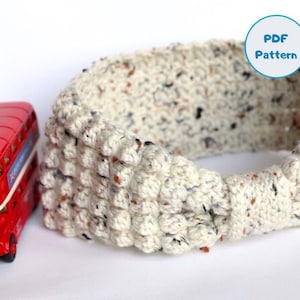 PDF Crochet Pattern - Stylish Headband in All Sizes, Fashionable Headband, Winter Ear Warmer, Gift for Her
