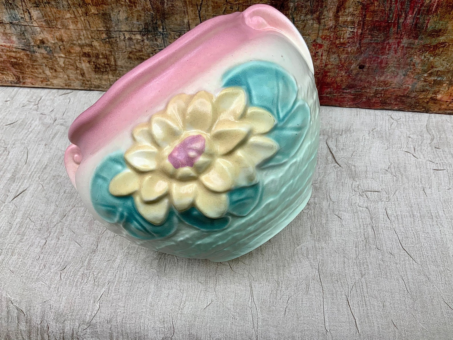 Vintage Hull Water Lilly Planter Art Pottery Violet Planter - Etsy