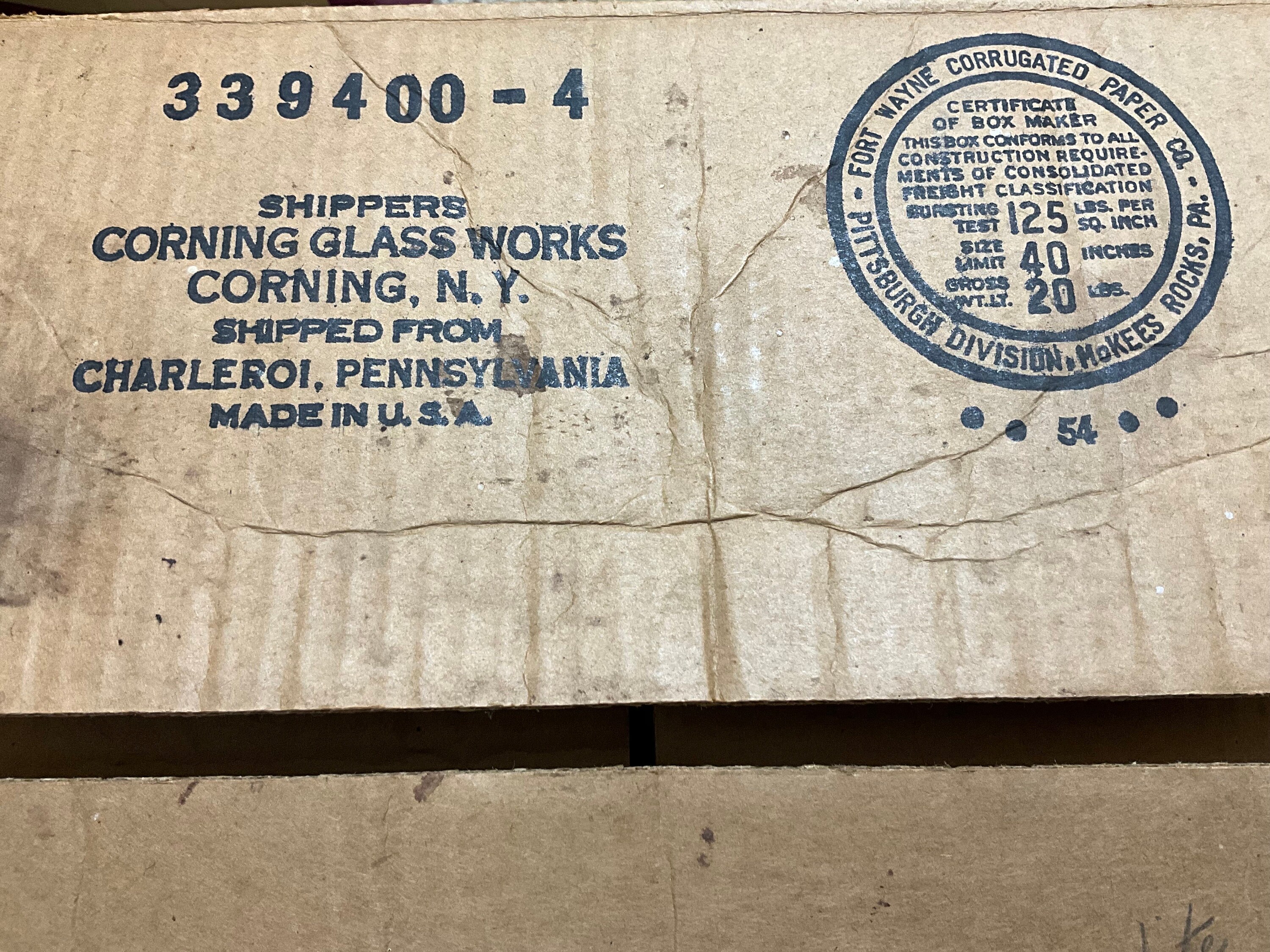 米軍 実物 OLD PYREX デザートプレート①
