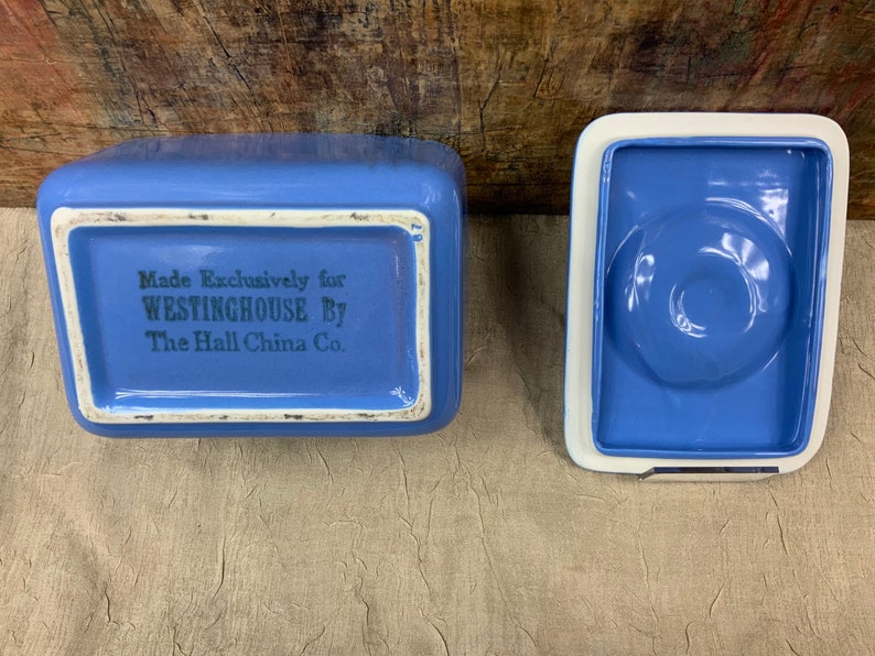 Vintage Hall China Made for Westinghouse Refrigerator Covered Etsy