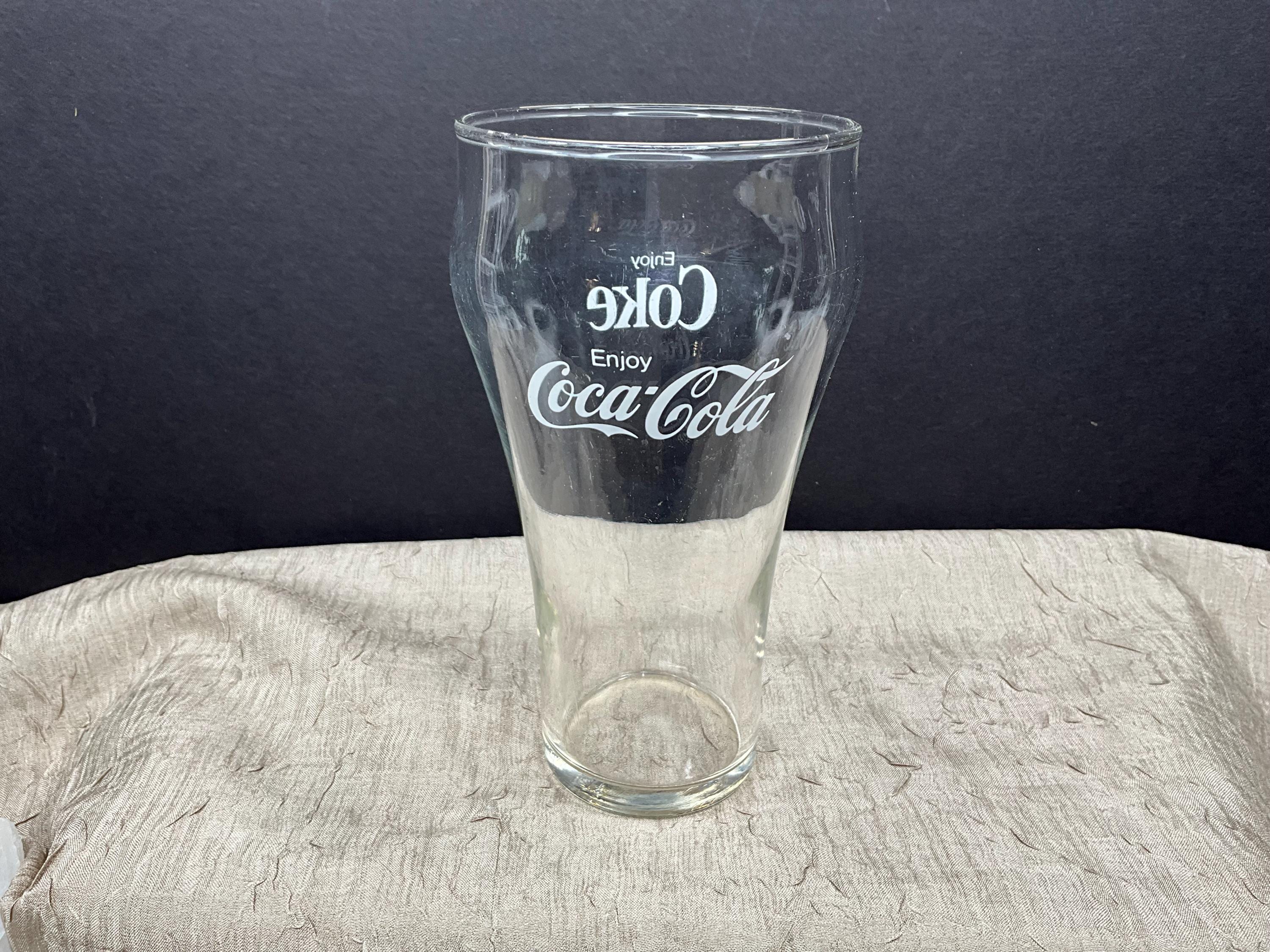 Coke Logo Glass - Etsy