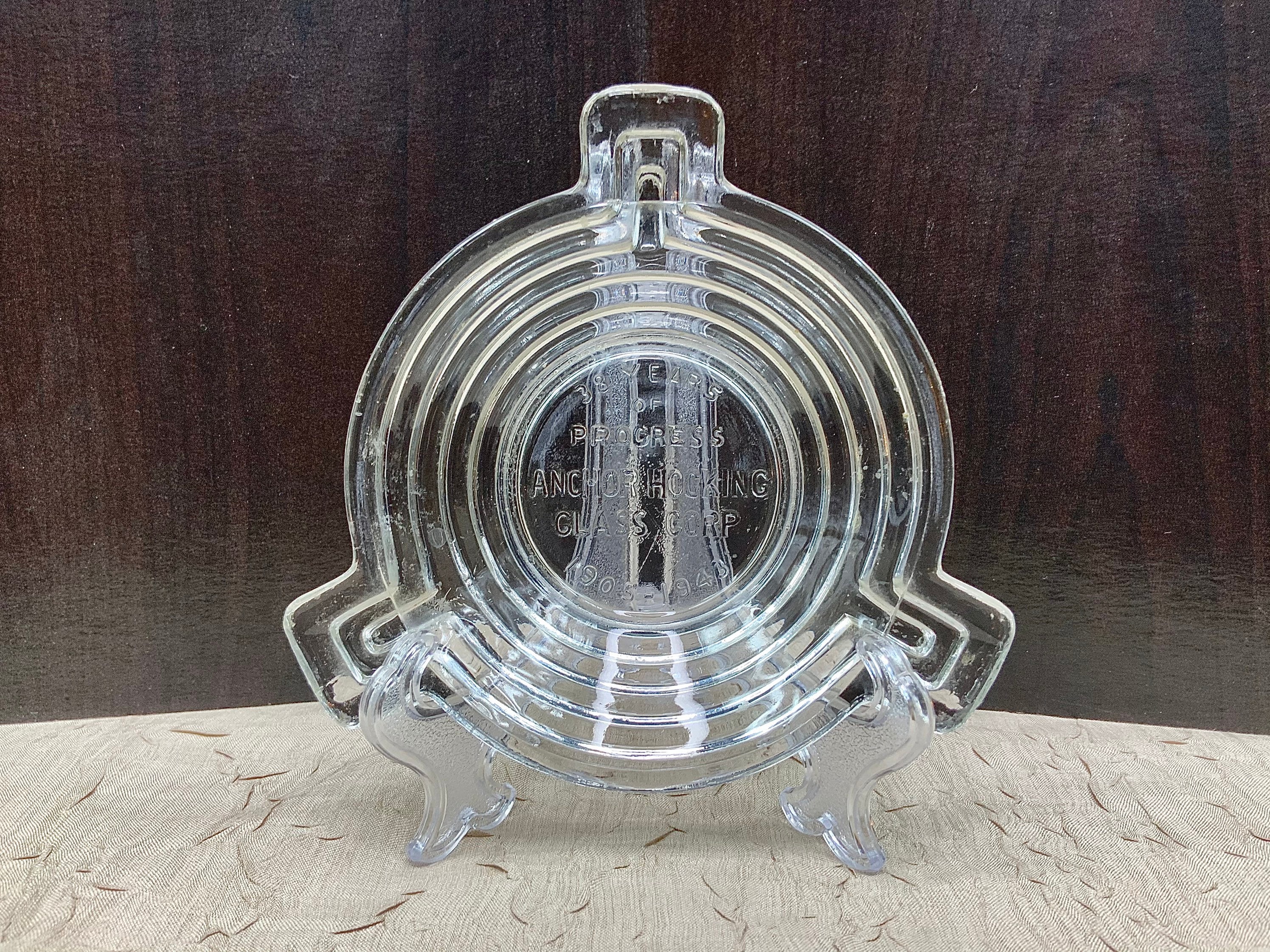 vintage Manhattan Ashtray アンカーホッキング1943年 Anchor Hocking