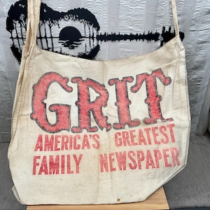 Vintage Newspaper Delivery Bag - Etsy