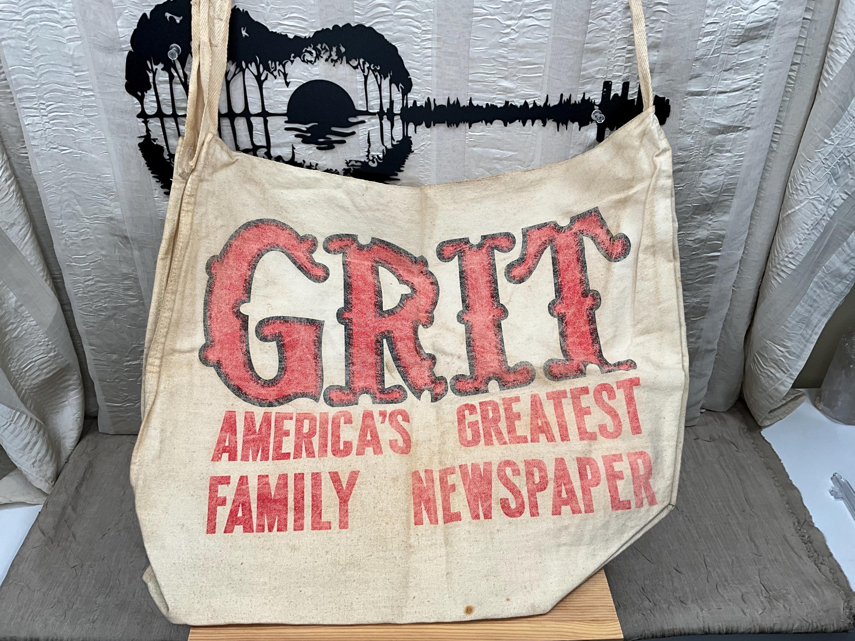Vintage Newspaper Delivery Bag - Etsy