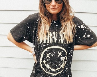bleached band tees