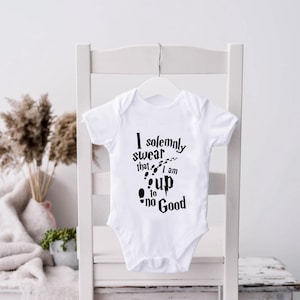 Baby Bodysuit - H Potter Zauberer Themed - M. Map Slogan