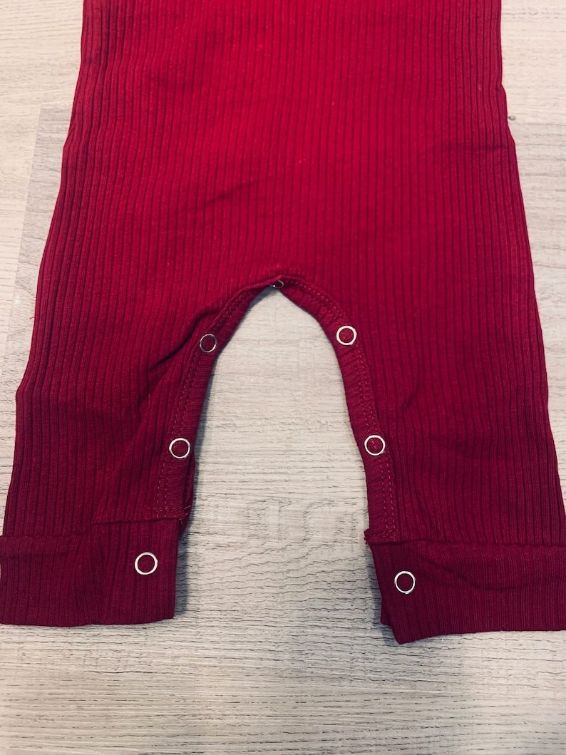 Baby Ruffle Sleeve Fall Autumn Winter Baby Girl RIBBED FLUTTER SLEEVE Long-Sleeved Romper Outfit Burgundy ribbed baby fall outfit