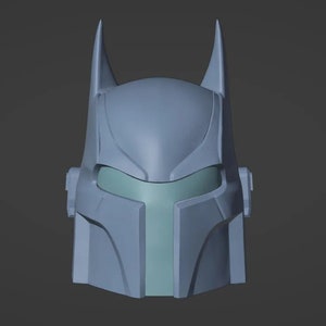 Bat-Mando Concept V2 Cosplay Helmet