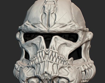 Clone Trooper Schädel Konzept Cosplay Helm