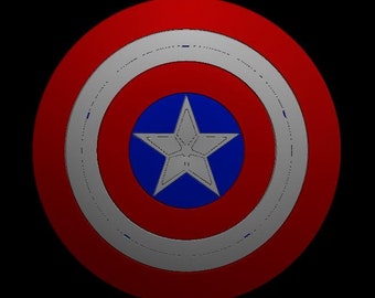 Escudo del Capitán América (¡tamaño completo!)