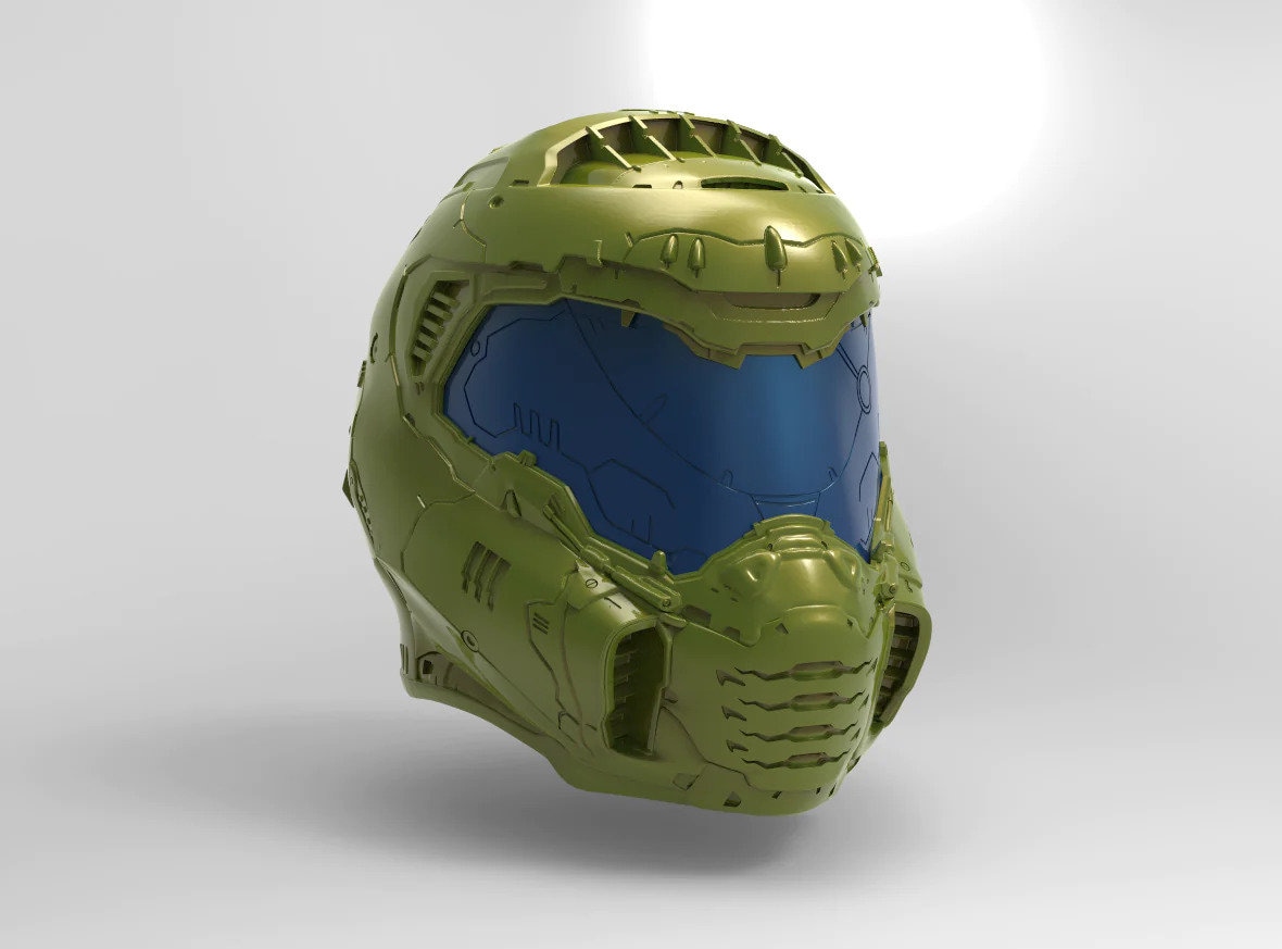 Doom Eternal Cosplay Helmet - Etsy