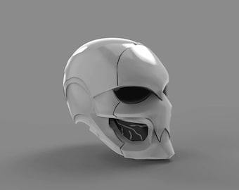 Casco de cosplay de Spider-Man venenoso