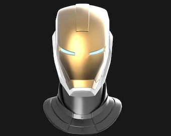 Iron Man MK39 Starboost Cosplay Helmet