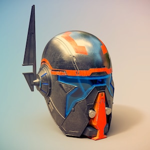 Shae Vizla Mandalorian Cosplay Helmet