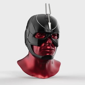 Black Bolt Cosplay Helmet