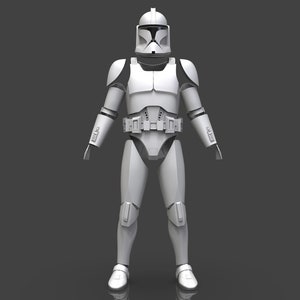 Phase 1 Clone Trooper Cosplay Armor