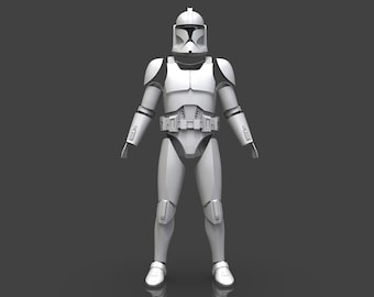 Armatura da cosplay di soldato clone di fase 1