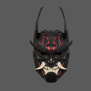 Bat-Samurai Concept Cosplay Helmet
