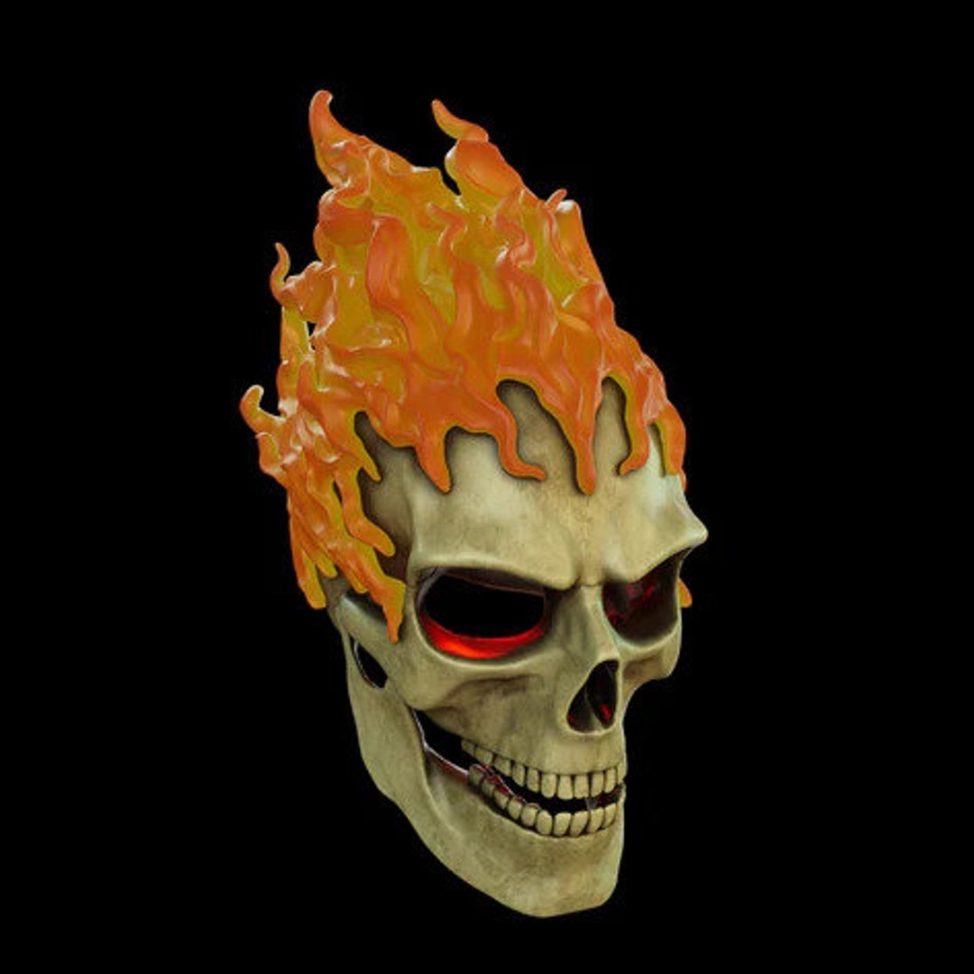 Ghost Rider Cosplay Helmet - Etsy