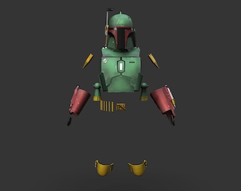 Boba Fett-cosplaypantser
