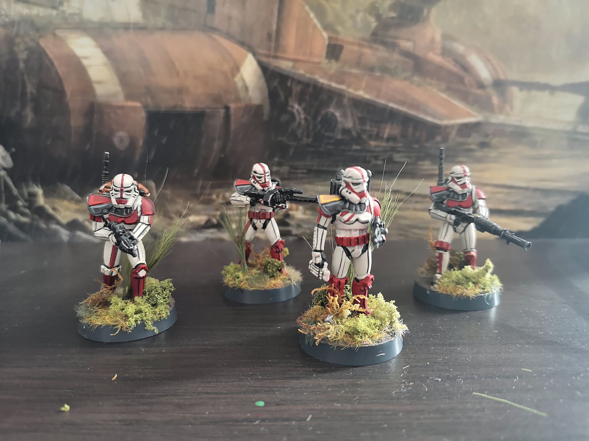 Star Wars Legion Painted Storm Trooper Upgrade Expansion Etsy