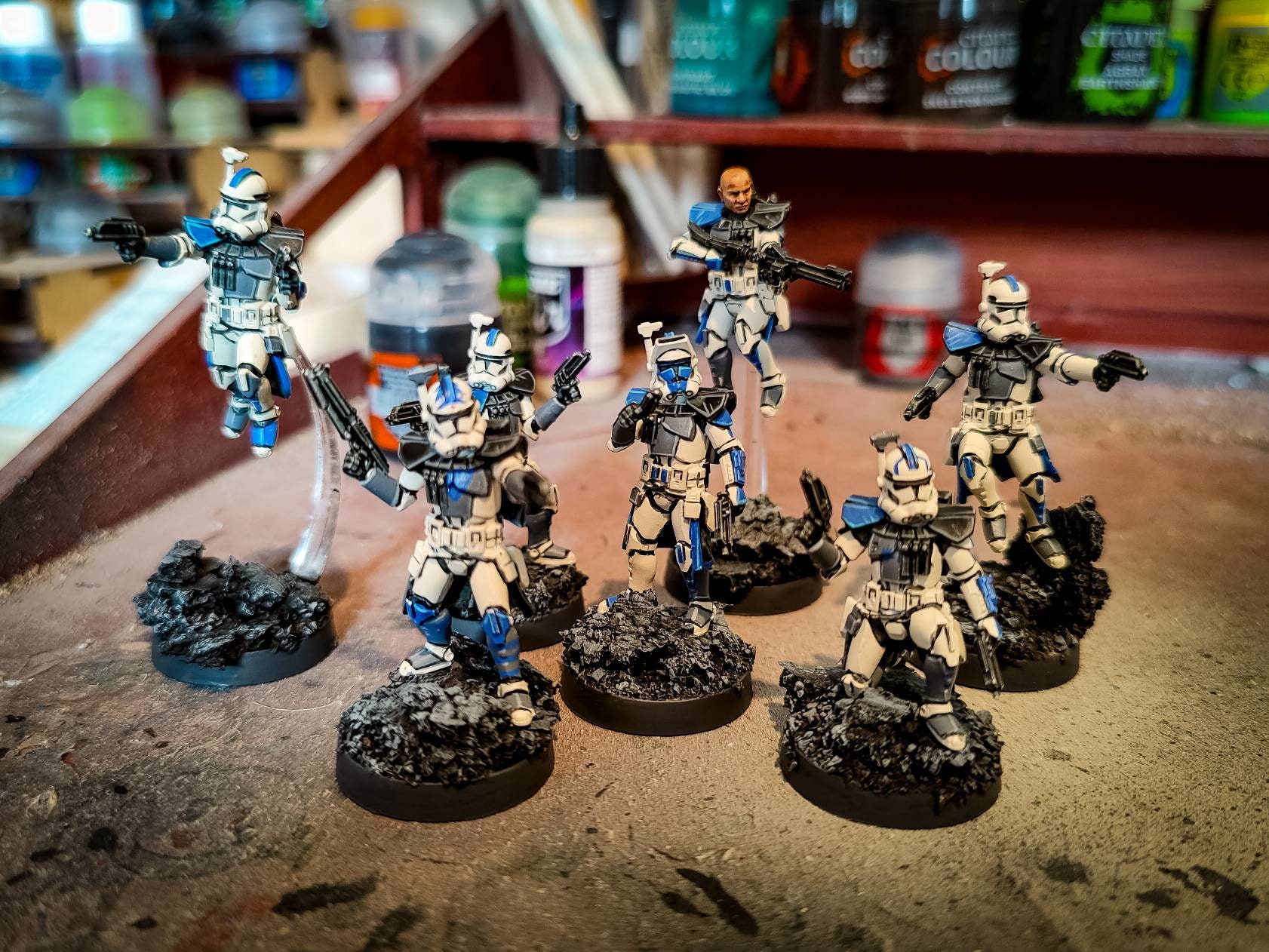 Star Wars Legion Arc Trooper Comission Painted Etsy