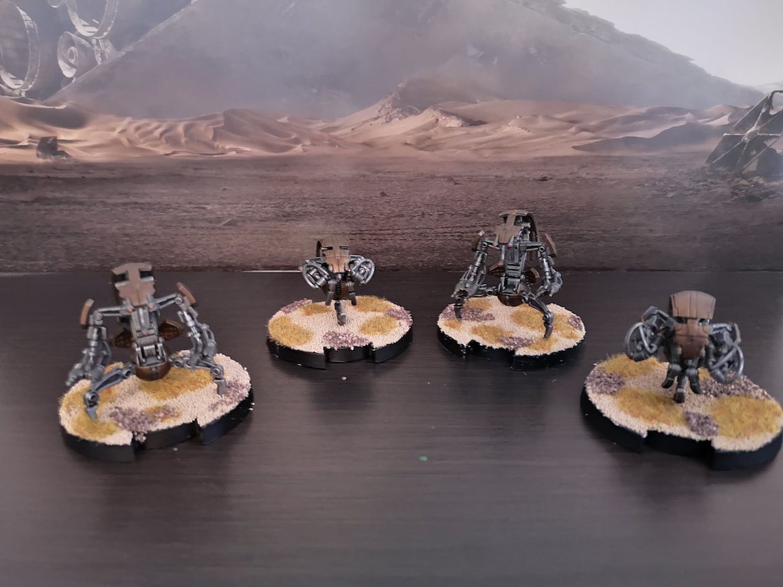 Star wars legion Painted droideka unit Etsy