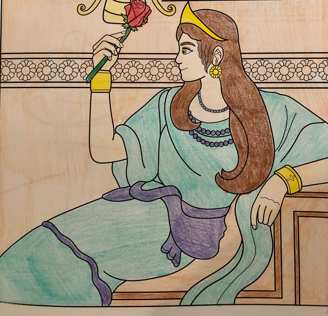 Ancient Persian Coloring Book 2 - Etsy