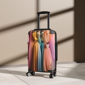 Mala de viagem para roupas de armário Vogue Mala de viagem para mulheres elegantes Mala para dançarina de salão Mala para vestidos de baile e concursos