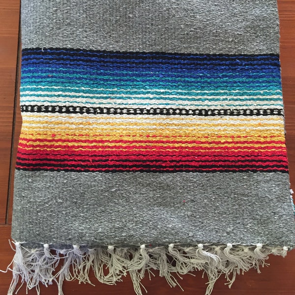 Mexican San Marcos Blanket Etsy
