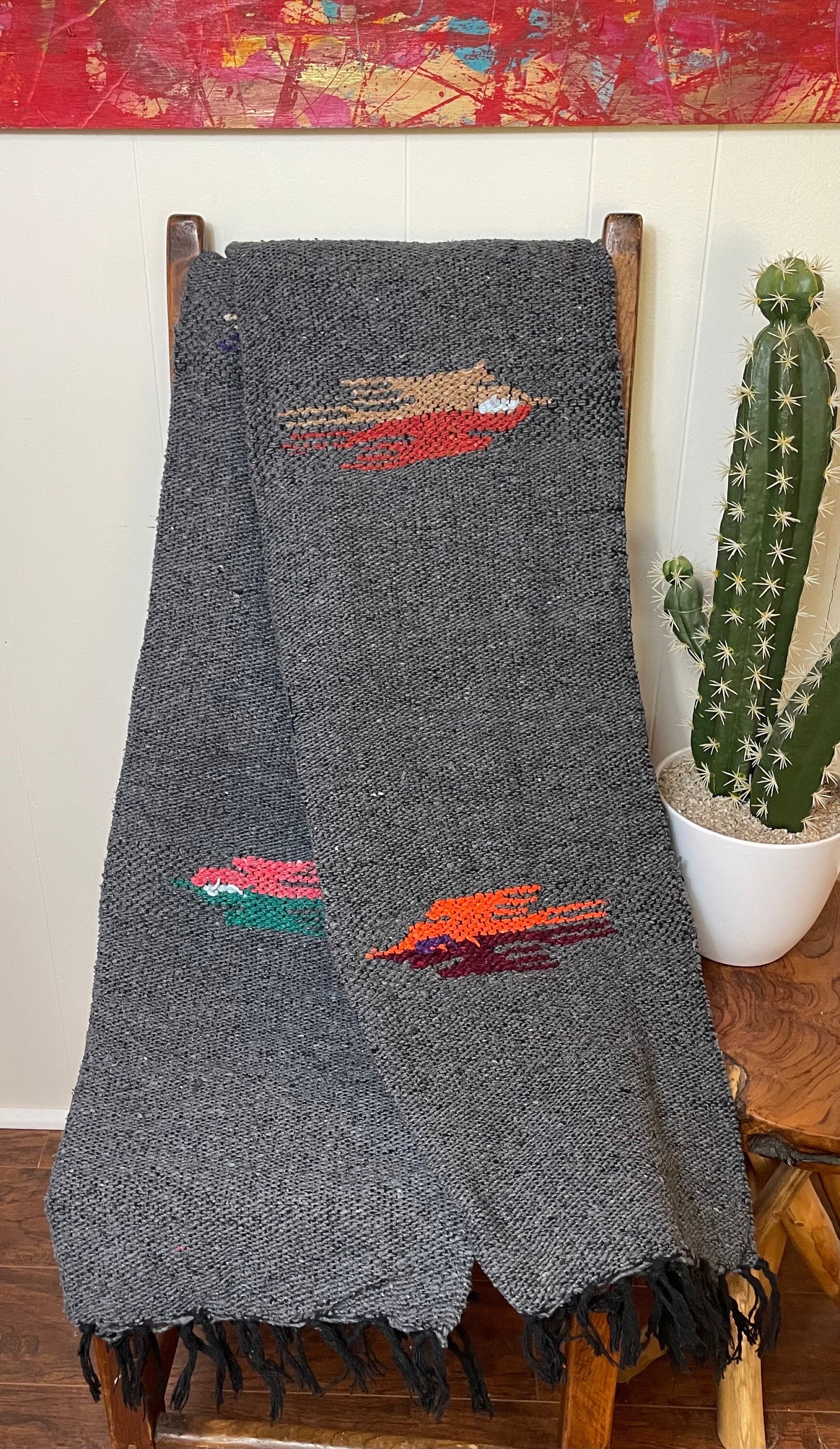 メキシカンブランケット/サンダーバードデザイン Amazon｜WP West Path メキシカン サンダーバード ブランケット