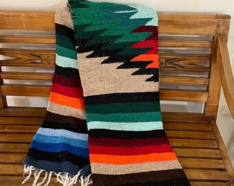 Premium Diamond Design Southwestern Blanket Painted Desert Tones by Sedona Blanket Co.
