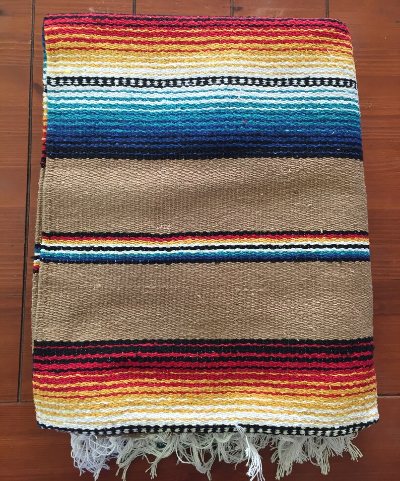 Pueblo Deco Border Fringe Shawl