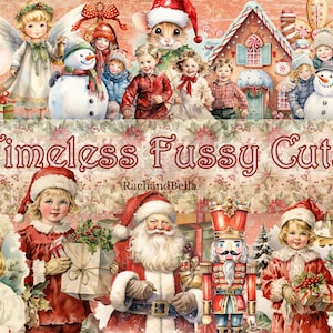 Timeless Christmas Collection FUSSY CUTS - HUGE Kit Christmas Collaboration Kit