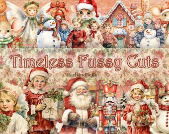 Timeless Christmas Collection FUSSY CUTS - HUGE Kit Christmas Collaboration Kit