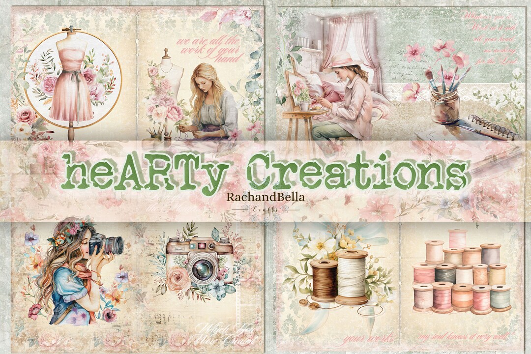Hearty Creations Journal Kit Collaboration With Scrapbooking With Me ...