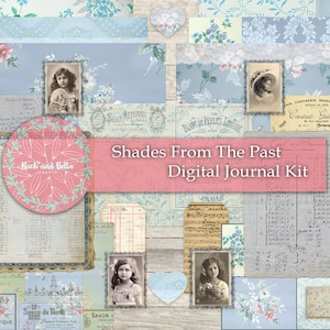 Shades From The Past Digitales Junk Journal Kit - BUMPER KIT 17 Seiten