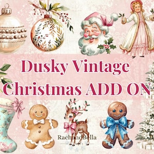 Noël vintage sombre AJOUTER sur le scrapbooking
