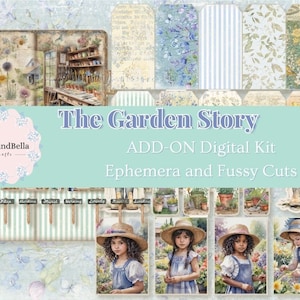 Module complémentaire The Garden Story Kit de collaboration printemps 2024 avec Angela Kerr KIT numérique image 2