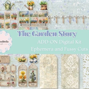 Module complémentaire The Garden Story Kit de collaboration printemps 2024 avec Angela Kerr KIT numérique image 4