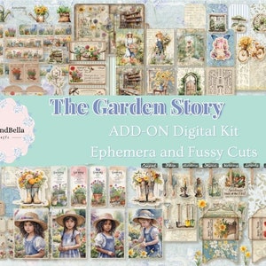 ADD-On The Garden Story - Kit di collaborazione primavera 2024 - con Angela Kerr - KIT digitale