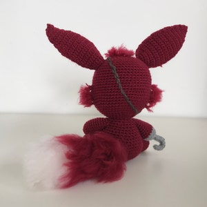 Five Nights at Freddy's Foxy Crochet pattern Digital Download. This is a PATTERN ONLY, not an actual toy image 6