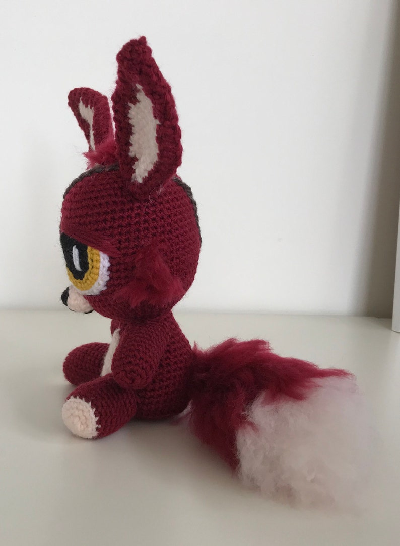 Five Nights at Freddy's Foxy Crochet pattern Digital Download. This is a PATTERN ONLY, not an actual toy image 4