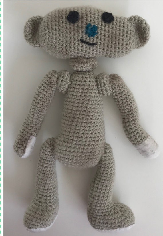 Beary Bear Crochet Pattern 25cm Tall Resembles A Character Etsy - how to make your roblox avatar tall