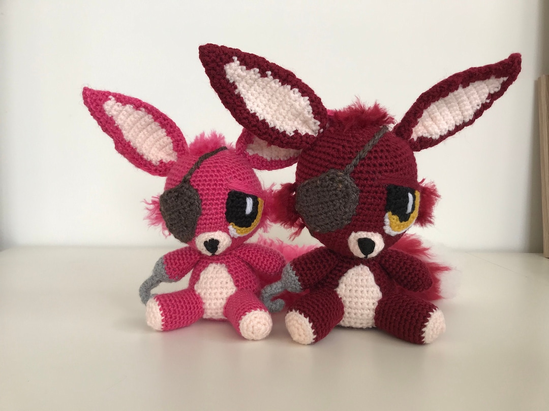 Five Nights at Freddy's Foxy Crochet Pattern - Digital Download. This ...
