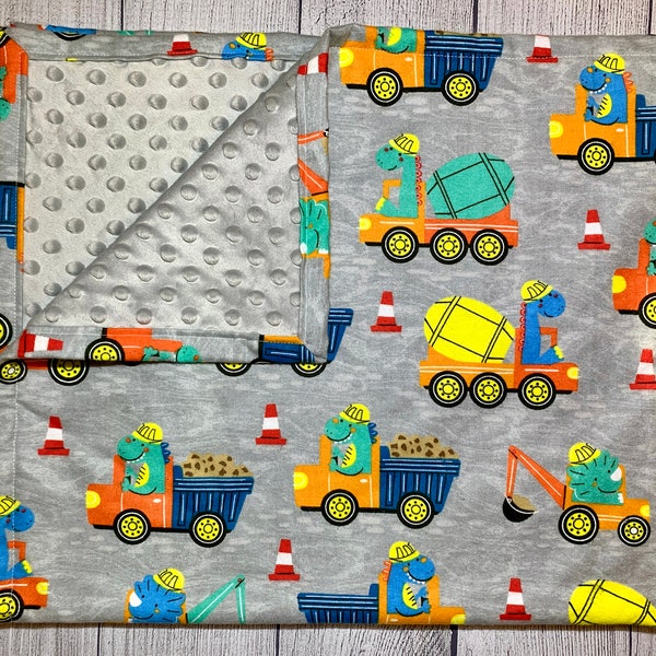 Truck Baby Blanket Etsy