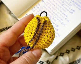 CROCHET PATTERN for Loop Earplugs Case Travel Bag